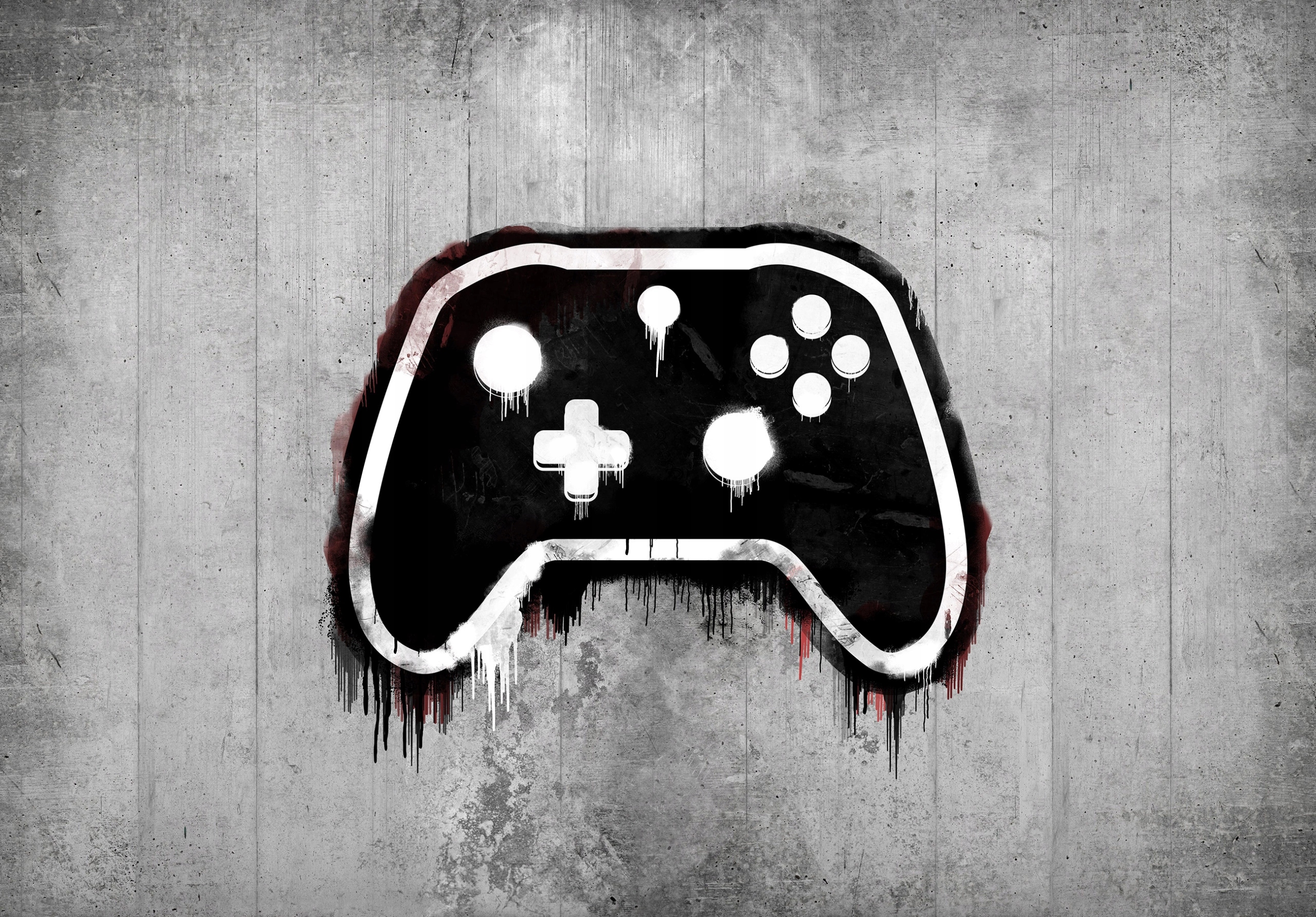 Fototapeta pre mládež GAMING PAD s nápismi 312 x 219